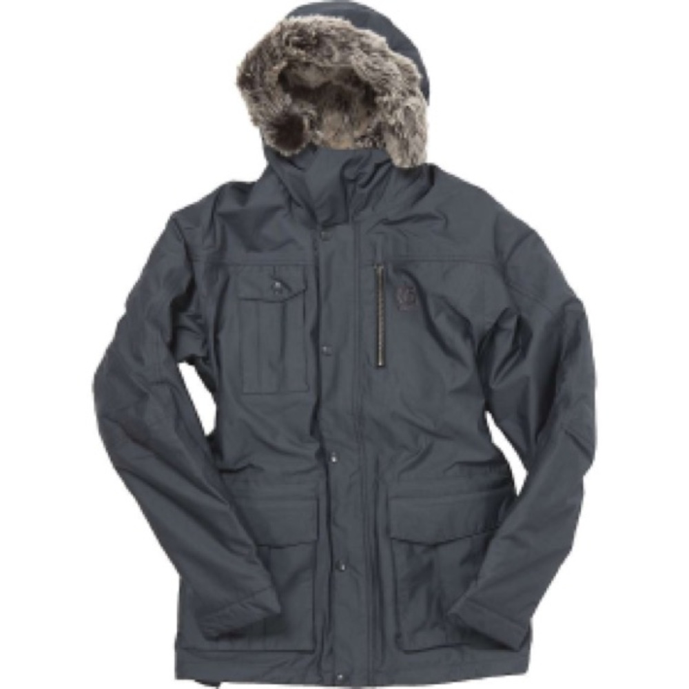 Black 66 North Esja Parka/Jacket Faux Fur Lined